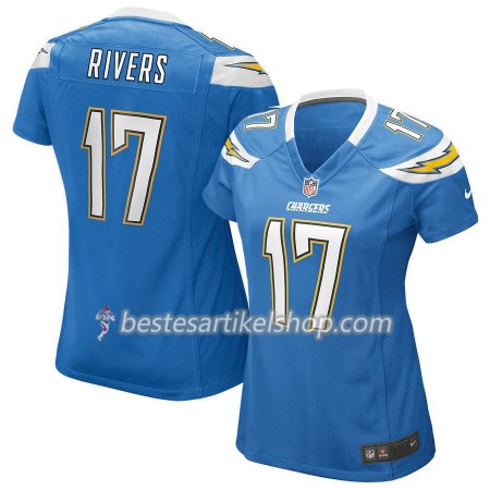 Damen Los Angeles Chargers Trikot Philip Rivers 17 Nike Blau